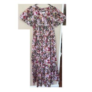 Anthropologie Floral Somerset Maxi Dress - Sz S - Worn once - Perfect condition!